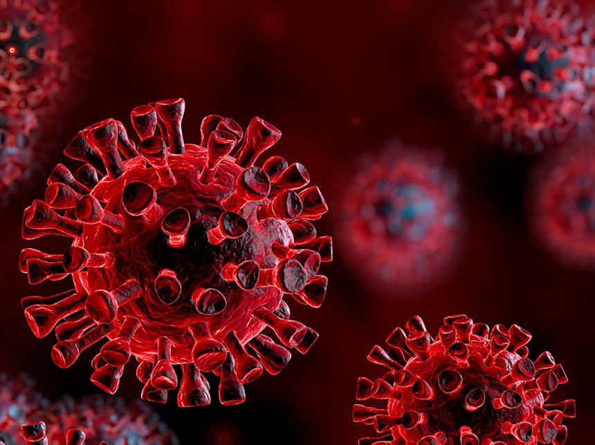 Koronavirus illustrasjonsbilde